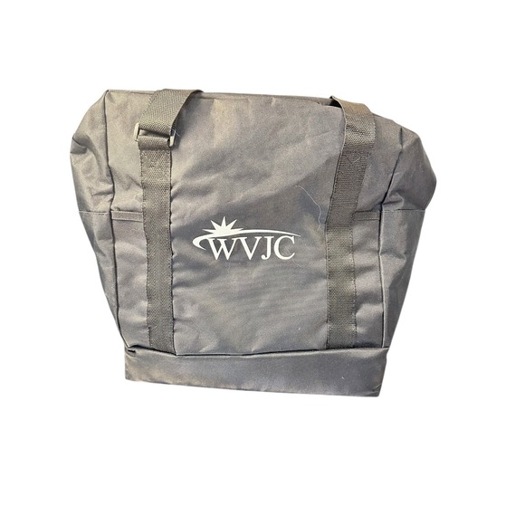 Handbags - WVJC Gray Tote Bag Zipper Closure Carryall Travel Gym Work School
